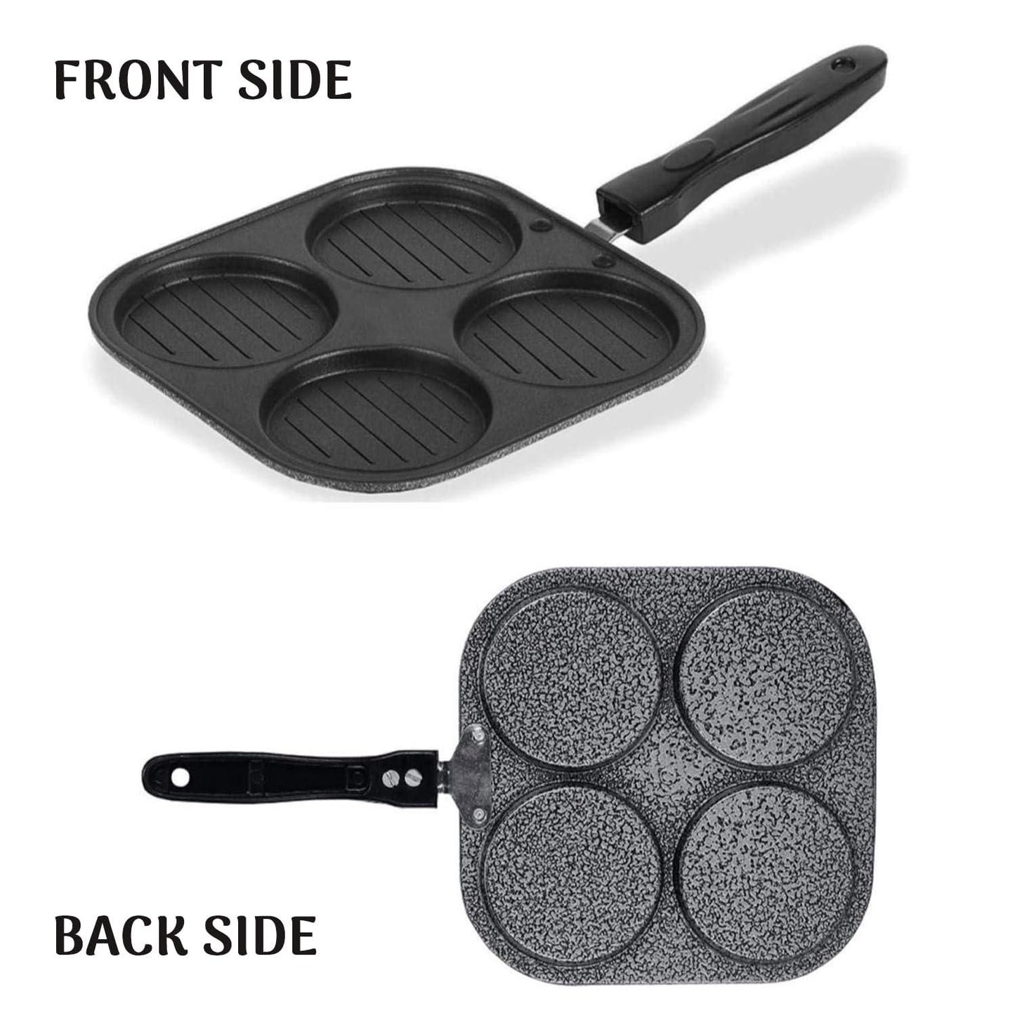 4 Hole Non-Stick Pan