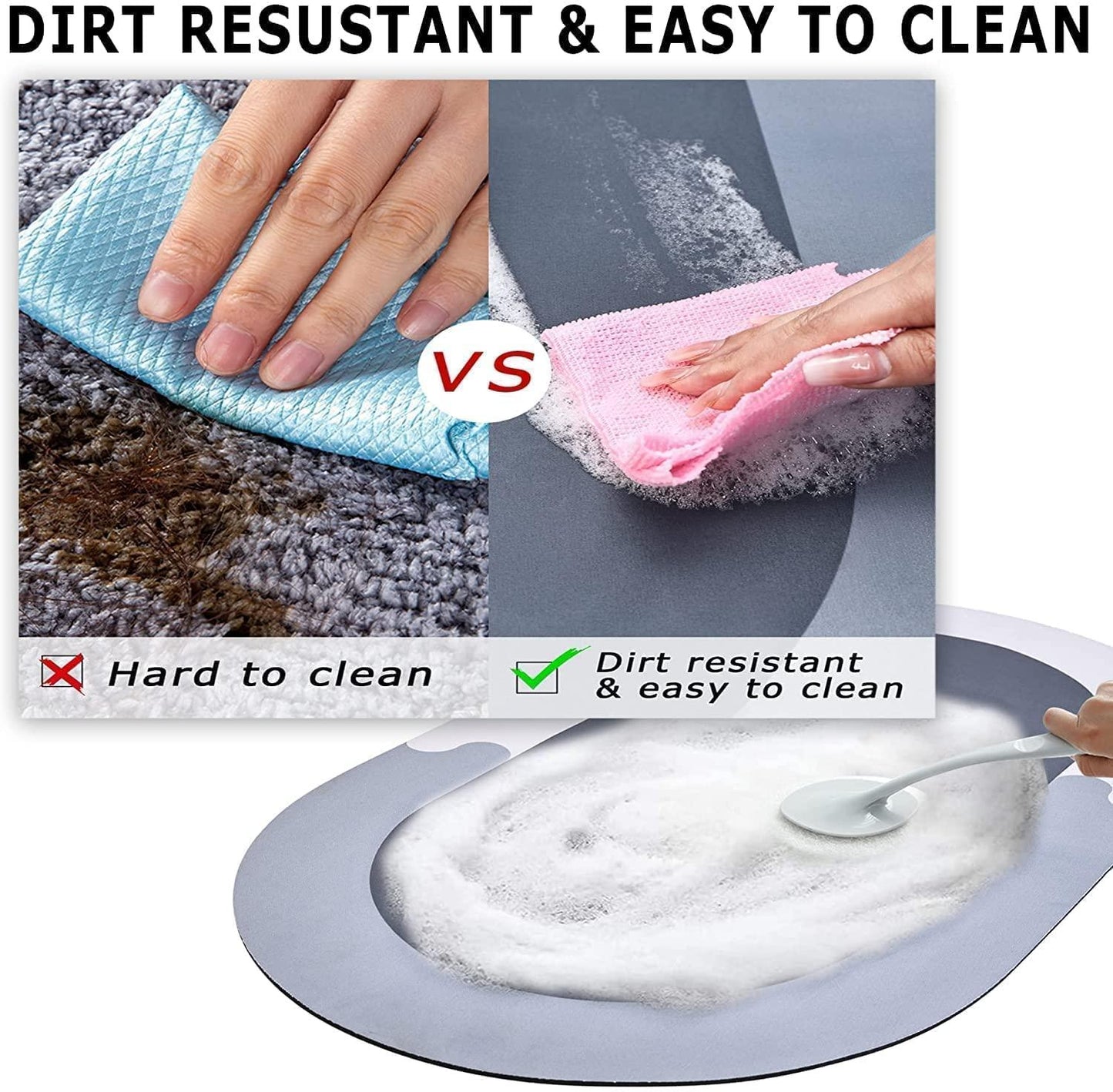 Super Absorbent Bath Floor Mat